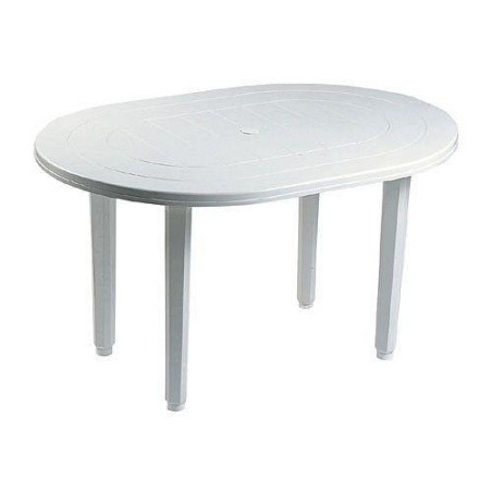 MESA JARDIN OVALADA 130X90CM.  4020