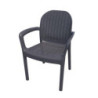 SILLON ELEGANTE RATAN ANTRACITA 8298-06
