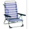 SILLA PLAYA FIBRELINE CON ASA ALUMINIO 606ALF-56
