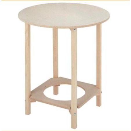 MESA CAMILLA REDONDA 80X75 21008