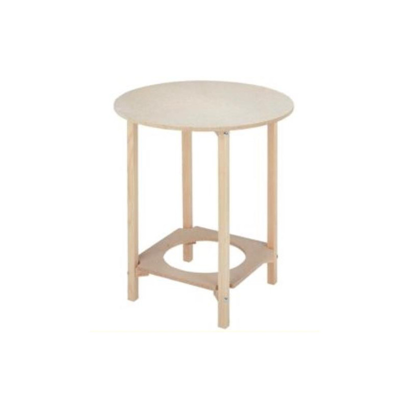 MESA CAMILLA REDONDA 100X75 21010
