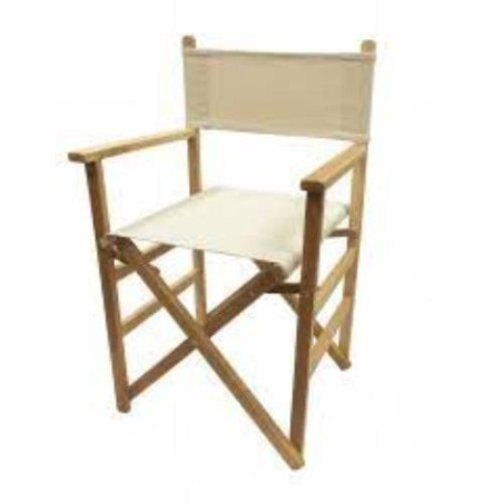 SILLON DIRECTOR LONA COLOR CRUDO 1002