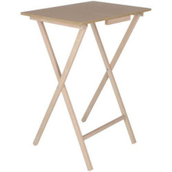 MESITA AUXILIAR RECTANGULAR CON DM MADERA