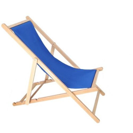 HAMACA BARNIZ SIN BRAZOS LONA AZUL 25825