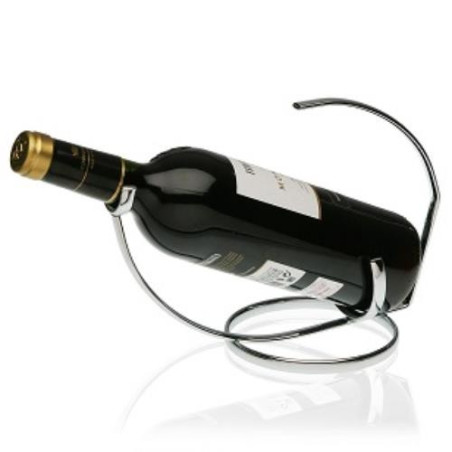 SOPORTE BOTELLA VINO CROMADO 10035270