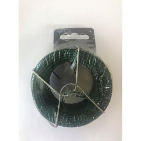 ALAMBRE PLASTIFICADO 1,1/1,6MM VERDE R-50M. 39067