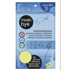 PARCHE ANTIMOSQUITOS 12 UD. CON CITRONELA 1-20550