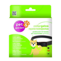 COLLAR REPELENTE INSEC.GATOS PET&GARDEN 1-40592