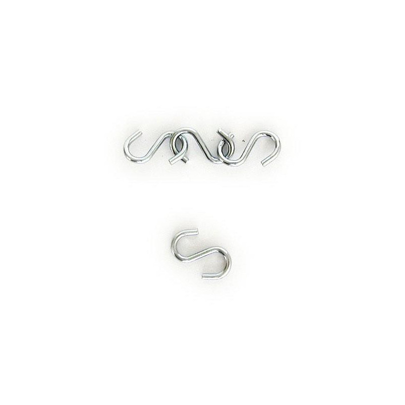 GANCHO FORMA S GALVANIZADO 25 ( CENT. ) GANCHO FORMA S GALVANIZADO 25 ( CENT. )