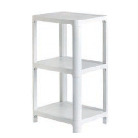 ESTANTERIA RECTANGULAR KLAR 3 S GRIS CLARO
