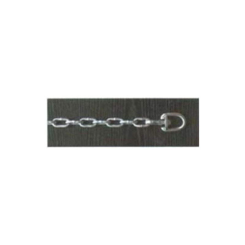TORNIQUETE GIRATORIO CINCADO PARA CADENA 4 MM.