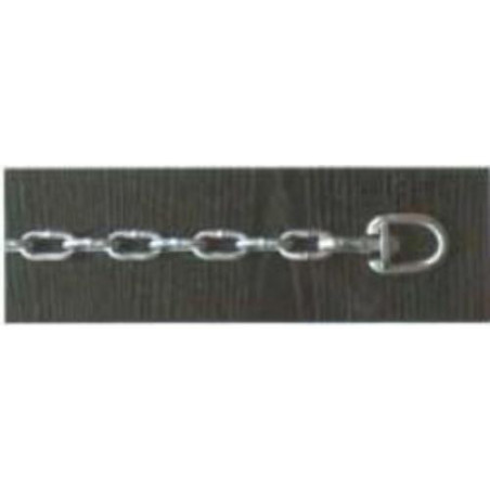 TORNIQUETE GIRATORIO CINCADO PARA CADENA 4 MM.
