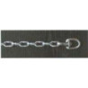 TORNIQUETE GIRATORIO CINCADO PARA CADENA 4 MM.