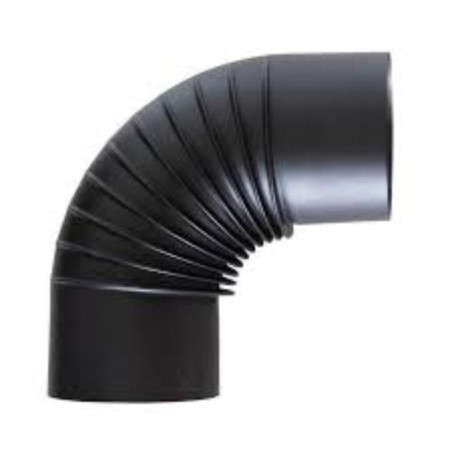 CODO 90 PINTADO NEGRO MATE 110MM