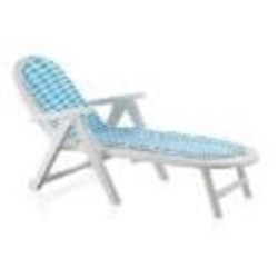 TUMBONA CAIMAN BLANCA CON COJIN 42608