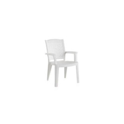 SILLA METAL BLANCA 55154