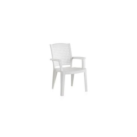 SILLA METAL BLANCA 55154