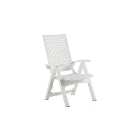 SILLON MULTIPOSICIONES METAL BLANCO 55350