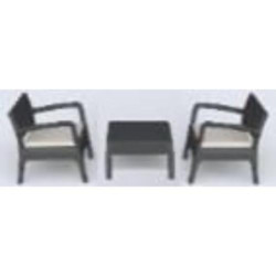 SET MIAMI TETE A TETE GRAFITO 55450