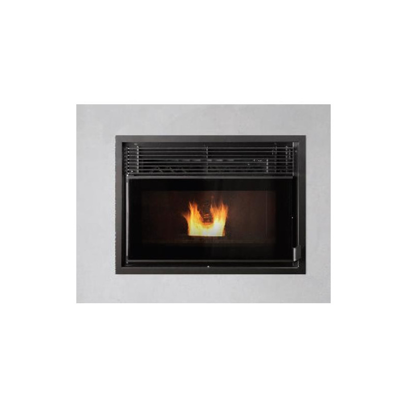 ESTUFA PELLETS 10.50KW. BREMA CANALIZADA NEGRO