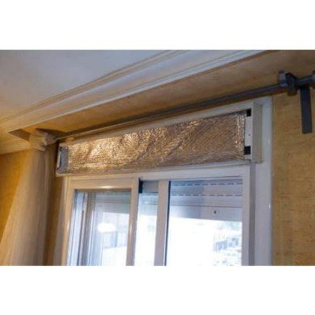 ROLLO AISLANTE TERMICO BURBUJAS + ALUMINIO 0,6X5M.