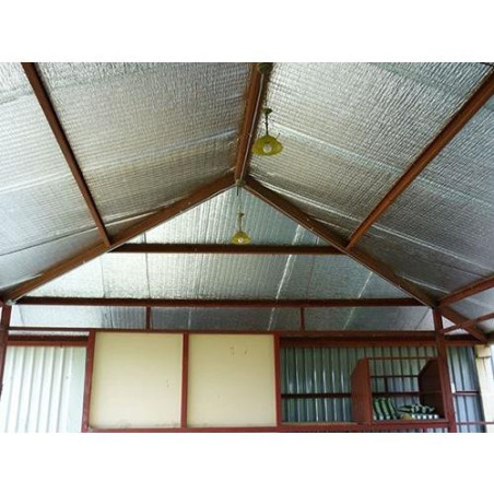 ROLLO AISLANTE TERMICO BURBUJAS + ALUMINIO 1,20X5M