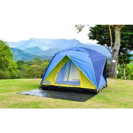MALLA SUELO CAMPING VERDE 3X4M (B) 50048