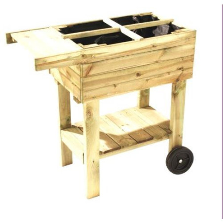 HUERTO ELEVADO PRUNELLA 80/60X40XH.78,5CM 3816