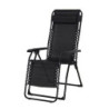 TUMBONA RELAX ACERO/TEXTILENE CATANIA