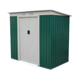 CASETA METALICA BUCKINGHAM VERDE 2,43 M2.