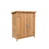 COBERTIZO MADERA ABBY 75X40X90