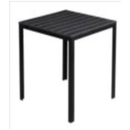 MESA CUADRADA CALIFORNIA ANTRACITA 80X80 92101