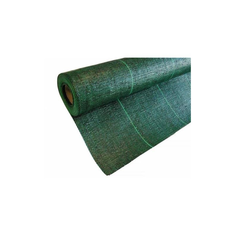 MALLA ANTIHIERBAS VERDE 100GR 2X10M. 213053