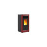 ESTUFA DE PELLET GRAZ S PLUS COLOR ROJO - G2000PS
