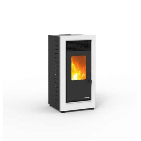 ESTUFA DE PELLET GRAZ S PLUS COLOR BLANCO - G2001P