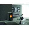 ESTUFA DE PELLET GRAZ S PLUS COLOR NEGRO - G2002PS