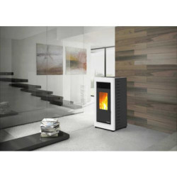 ESTUFA DE PELLET WIEN S PLUS COLOR BLANCO - G3001P