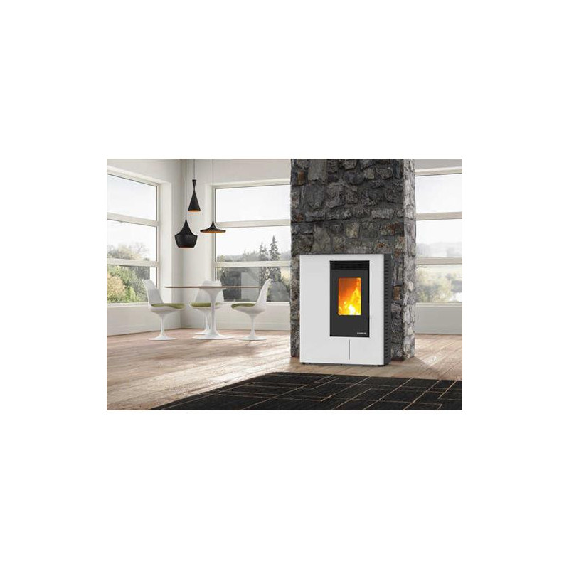 ESTUFA DE PELLET WELS COLOR BLANCO - G4001L