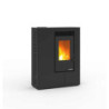 ESTUFA DE PELLET WELS COLOR NEGRO - G4002L