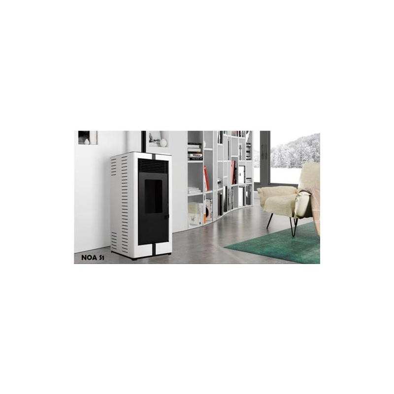 ESTUFA DE PELLET NOA COLOR BLANCO - S0501S2