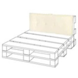 COJIN LIVING PALETT 120X47X7 CRUDO 990153632146158