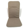 COJIN ACTION MULTPOSICIONES 116X48X2,5 TAUPE 98674