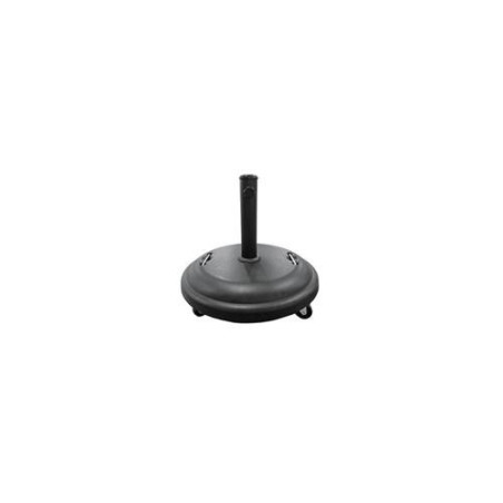 PIE PARASOL 25 KG CON RUEDAS, DE HORMIGON COLOR NE