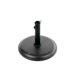 PIE PARASOL 15KG EN HORMIGON ANTRACITA  PIEDPA036