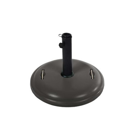 PIE PARASOL 25KG EN HORMIGON COLOR ANTRACITA