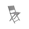 SILLA ALUMINIO PLEGABLE ELEA TEXALINE ANTRACITA