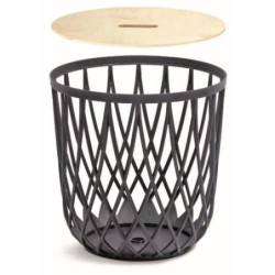 MESA JARDIN ANTRACITA UNIQUBO 40