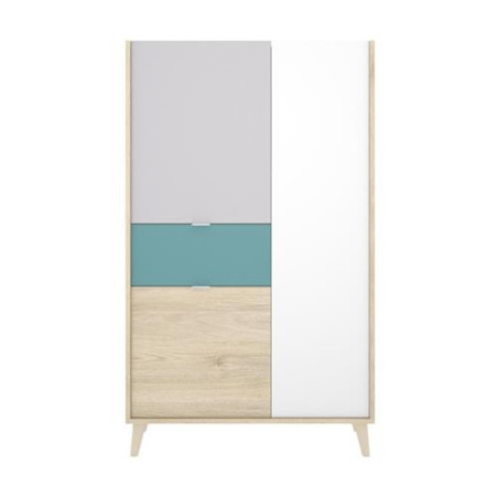 NOVA - MODULO VERTICAL DE 2 PUERTAS Y 1 CAJON - BL NOVA - MODULO VERTICAL DE 2 PUERTAS Y 1 CAJON - BL