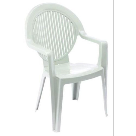 SILLON FIDJI BLANCO 107X62X67 49440004
