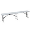 BANCO COLECTIVIDAD PLEGABLE 182X28X43CM NIC-1272FH